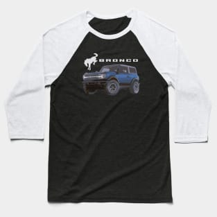 bronco antimatter blue Baseball T-Shirt